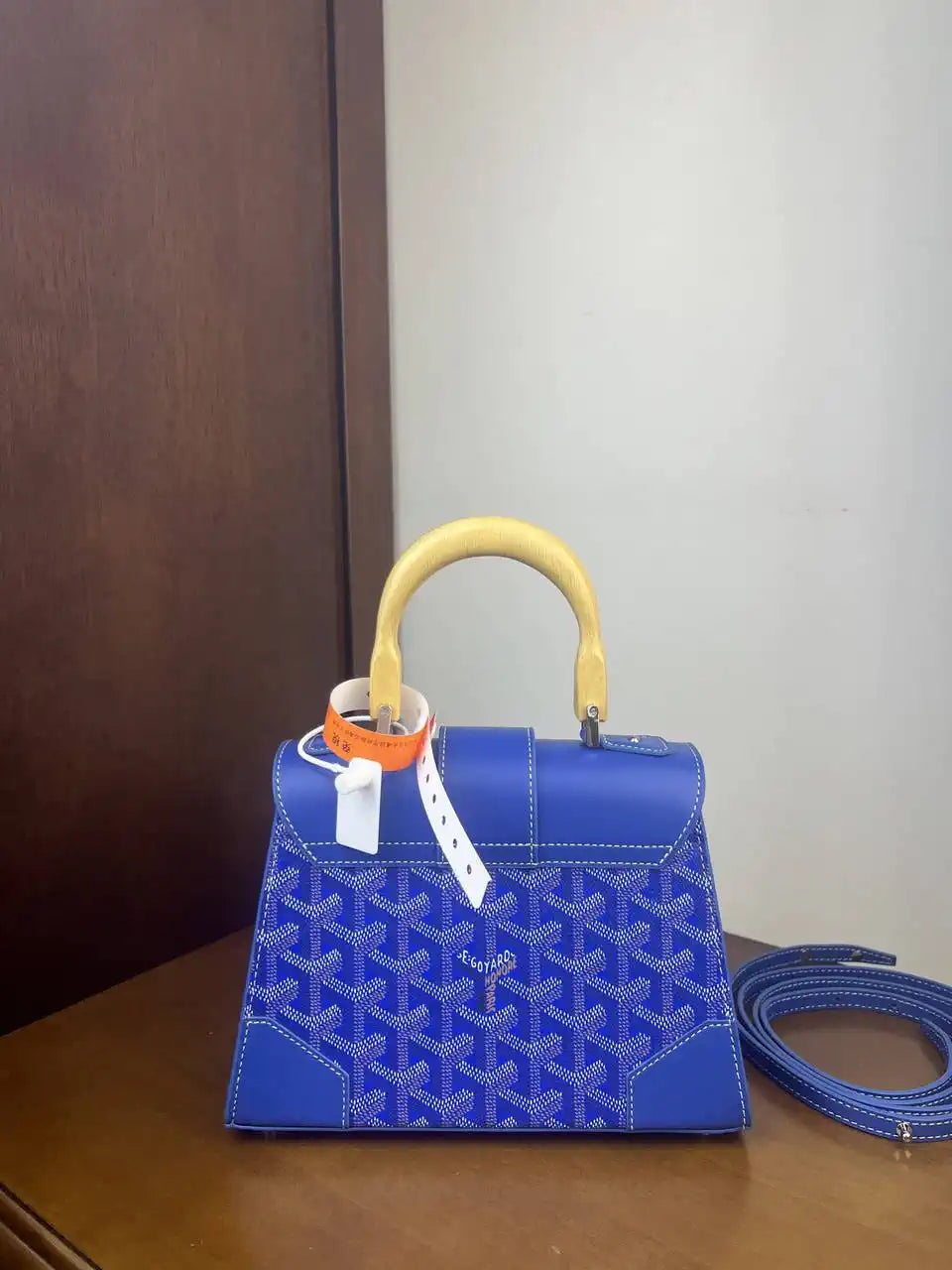 Goyard SAIGR2MINTY51CL51P Sa?gon Structur¨¦ Mini Bag G89005