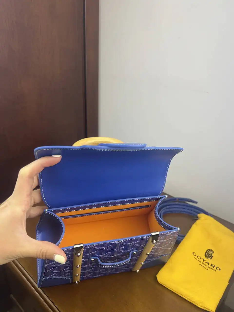 Goyard SAIGR2MINTY51CL51P Sa?gon Structur¨¦ Mini Bag G89005