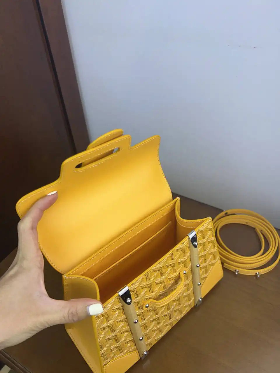 Goyard SAIGR2MINTY51CL51P Sa?gon Structur¨¦ Mini Bag G89008