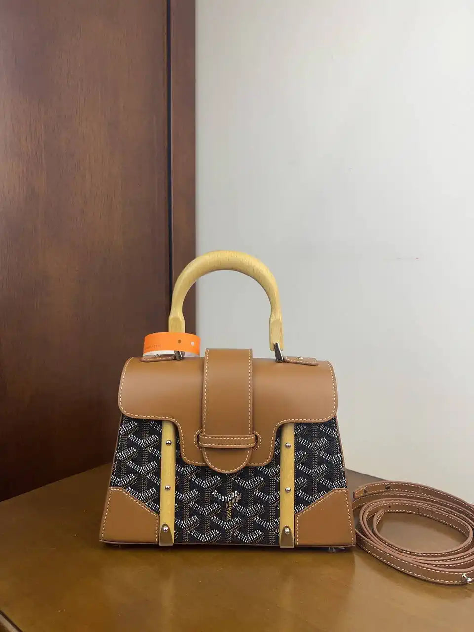 Goyard SAIGR2MINTY51CL51P Sa?gon Structur¨¦ Mini Bag G89010