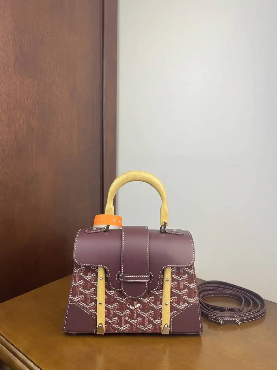 Goyard SAIGR2MINTY51CL51P Sa?gon Structur¨¦ Mini Bag G89013