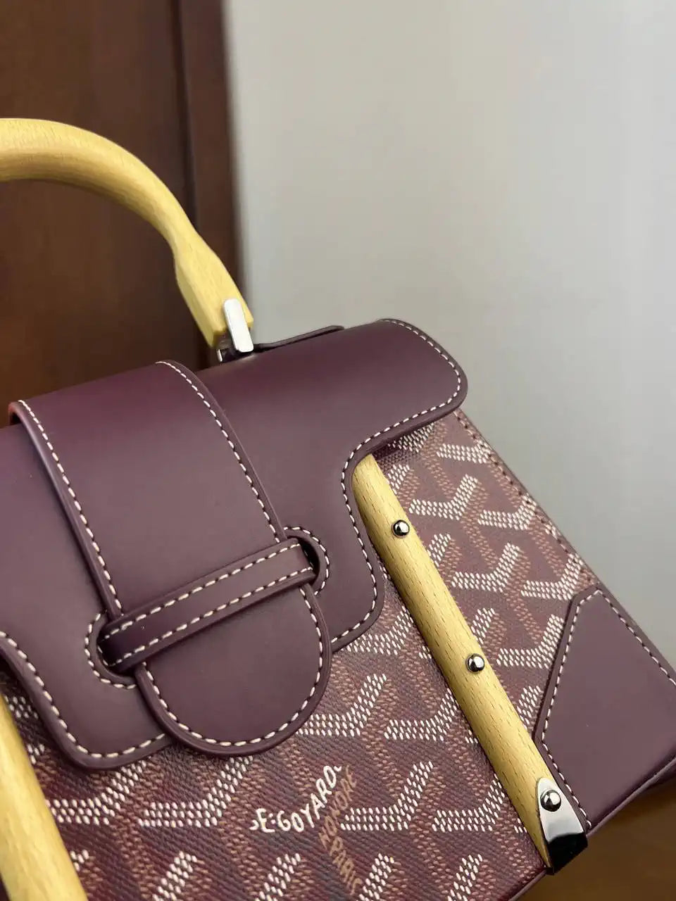 Goyard SAIGR2MINTY51CL51P Sa?gon Structur¨¦ Mini Bag G89013