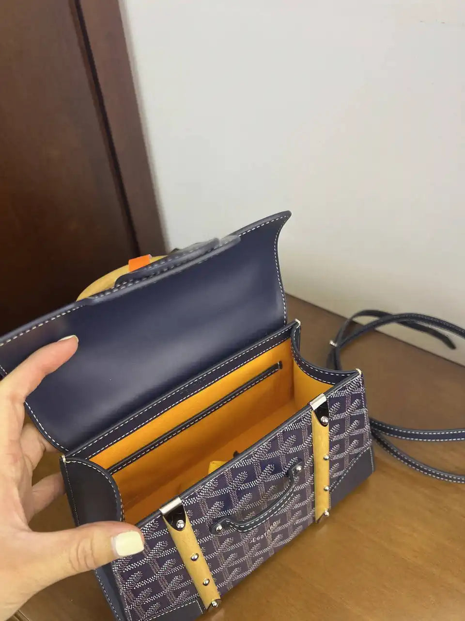 Goyard SAIGR2MINTY51CL51P Sa?gon Structur¨¦ Mini Bag G89014