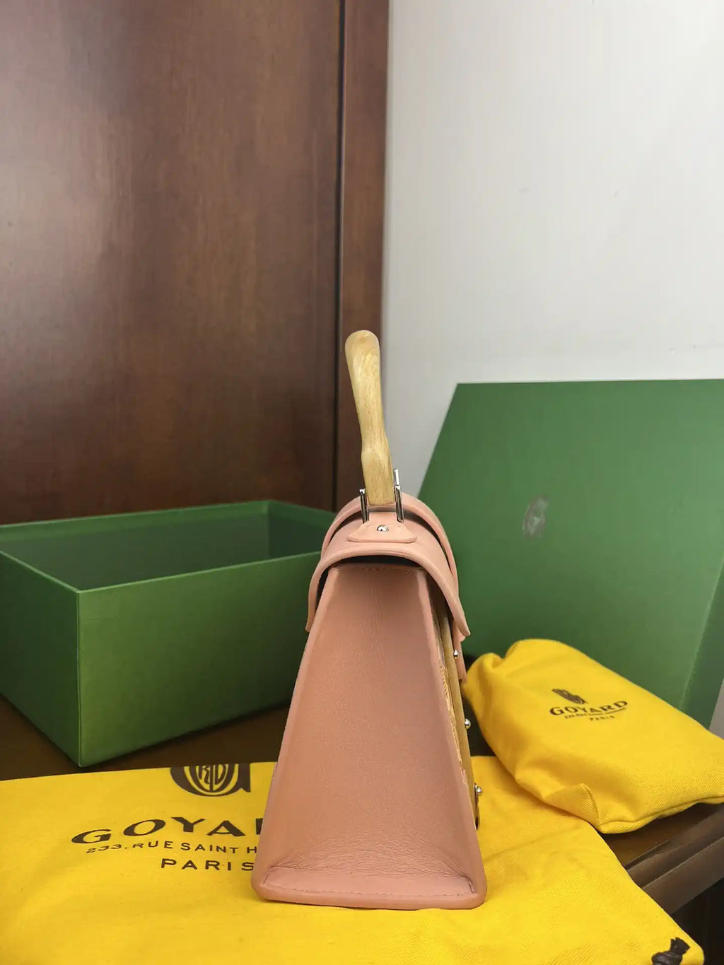 Goyard SAIGR2MINTY51CL51P Sa?gon Structur¨¦ Mini Bag G89002
