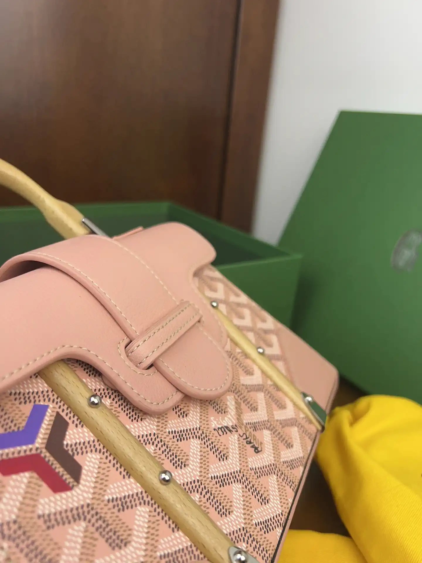 Goyard SAIGR2MINTY51CL51P Sa?gon Structur¨¦ Mini Bag G89002
