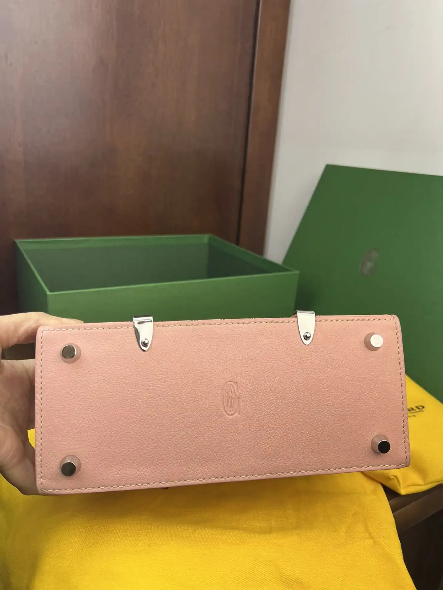Goyard SAIGR2MINTY51CL51P Sa?gon Structur¨¦ Mini Bag G89002