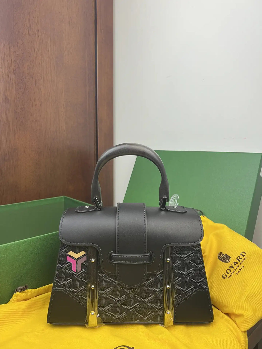 Goyard SAIGR2MINTY51CL51P Sa?gon Structur¨¦ Mini Bag G89003