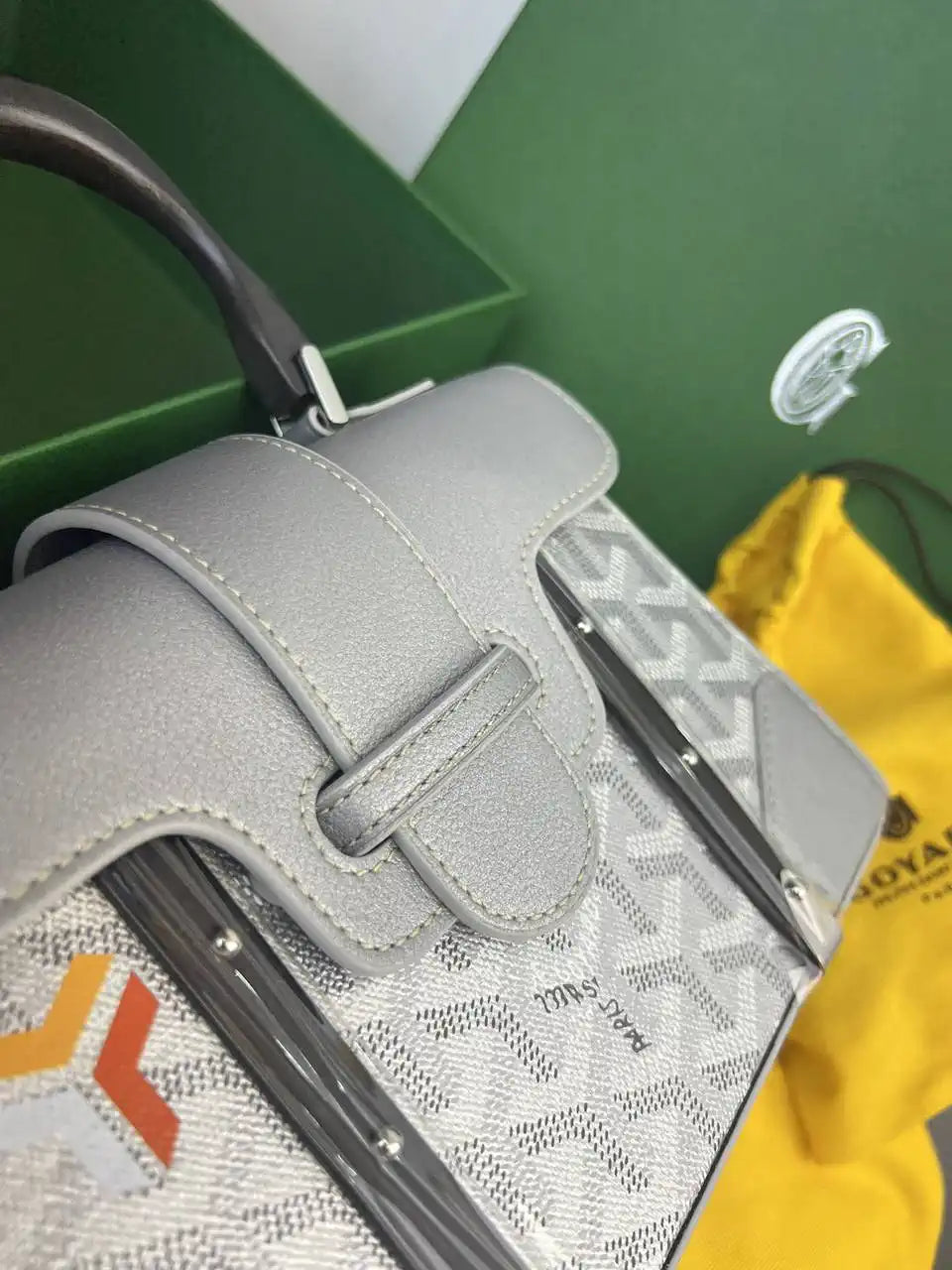 Goyard SAIGR2MINTY51CL51P Sa?gon Structur¨¦ Mini Bag G89004