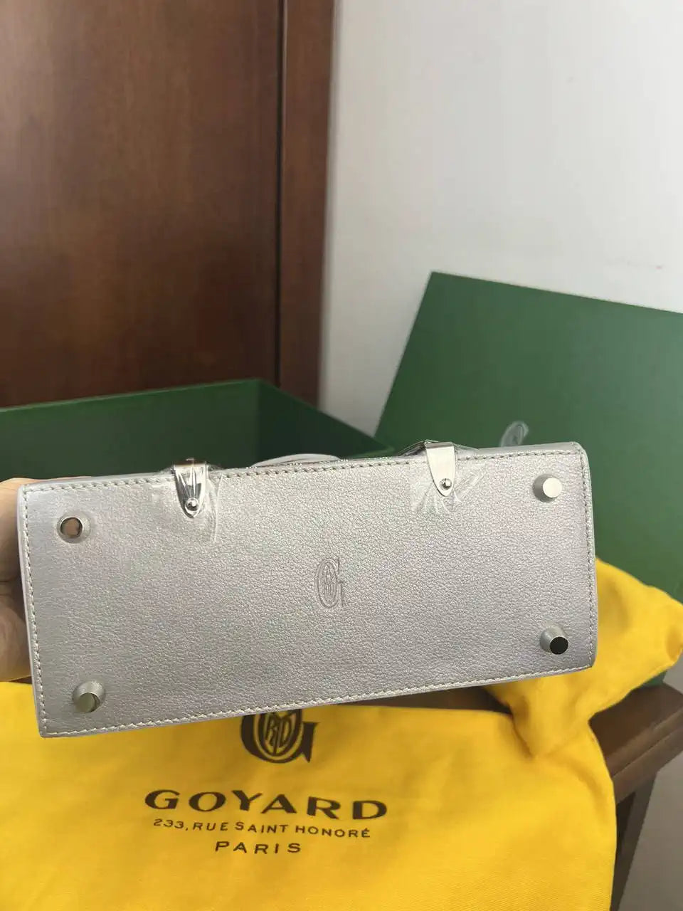 Goyard SAIGR2MINTY51CL51P Sa?gon Structur¨¦ Mini Bag G89004