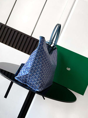 Goyard STLOUIGMLTY08CL08P Saint Louis GM Bag Pearly Blue - Default Title - View 2