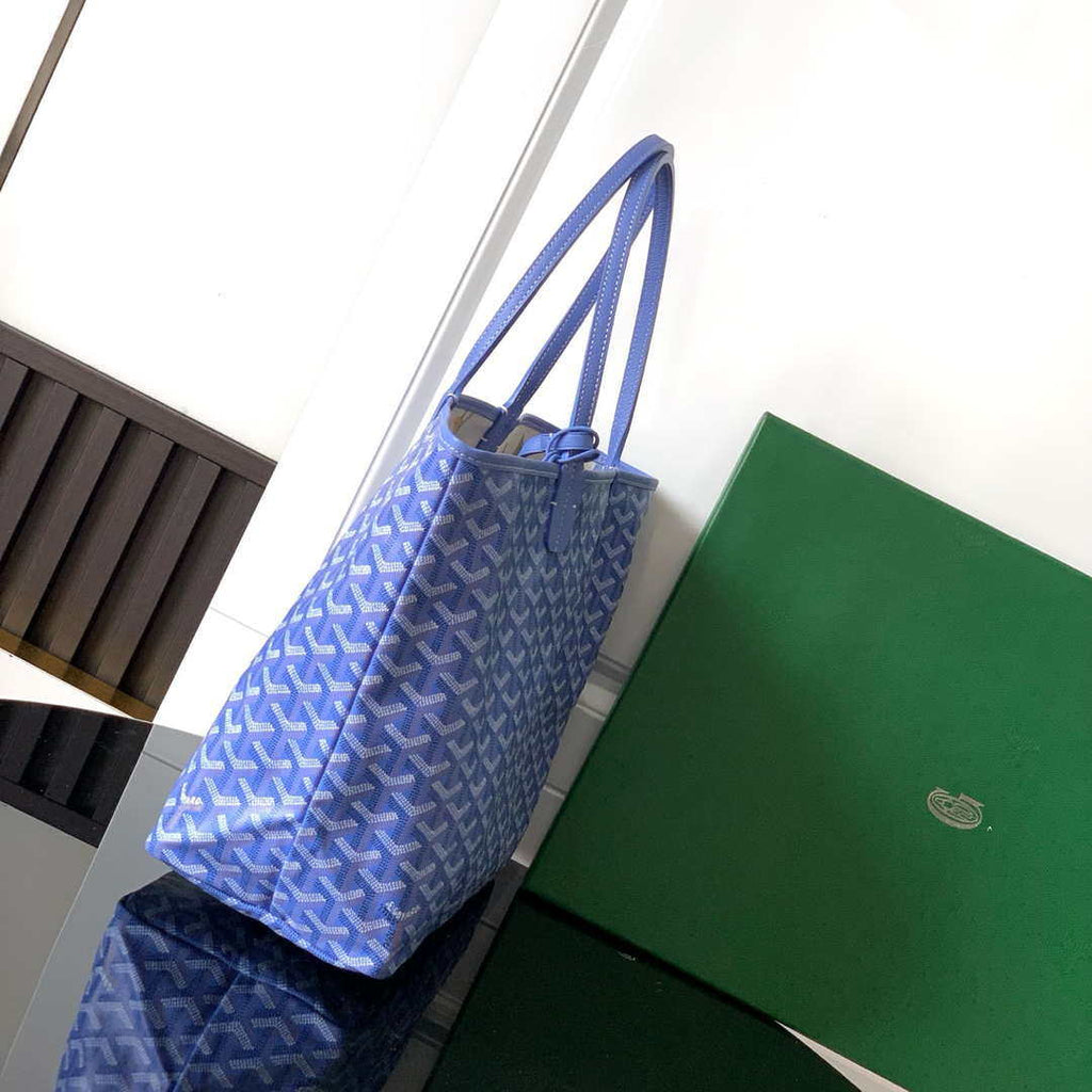 Goyard STLOUIPMLTY07CL07P Saint Louis PM Bag Blue