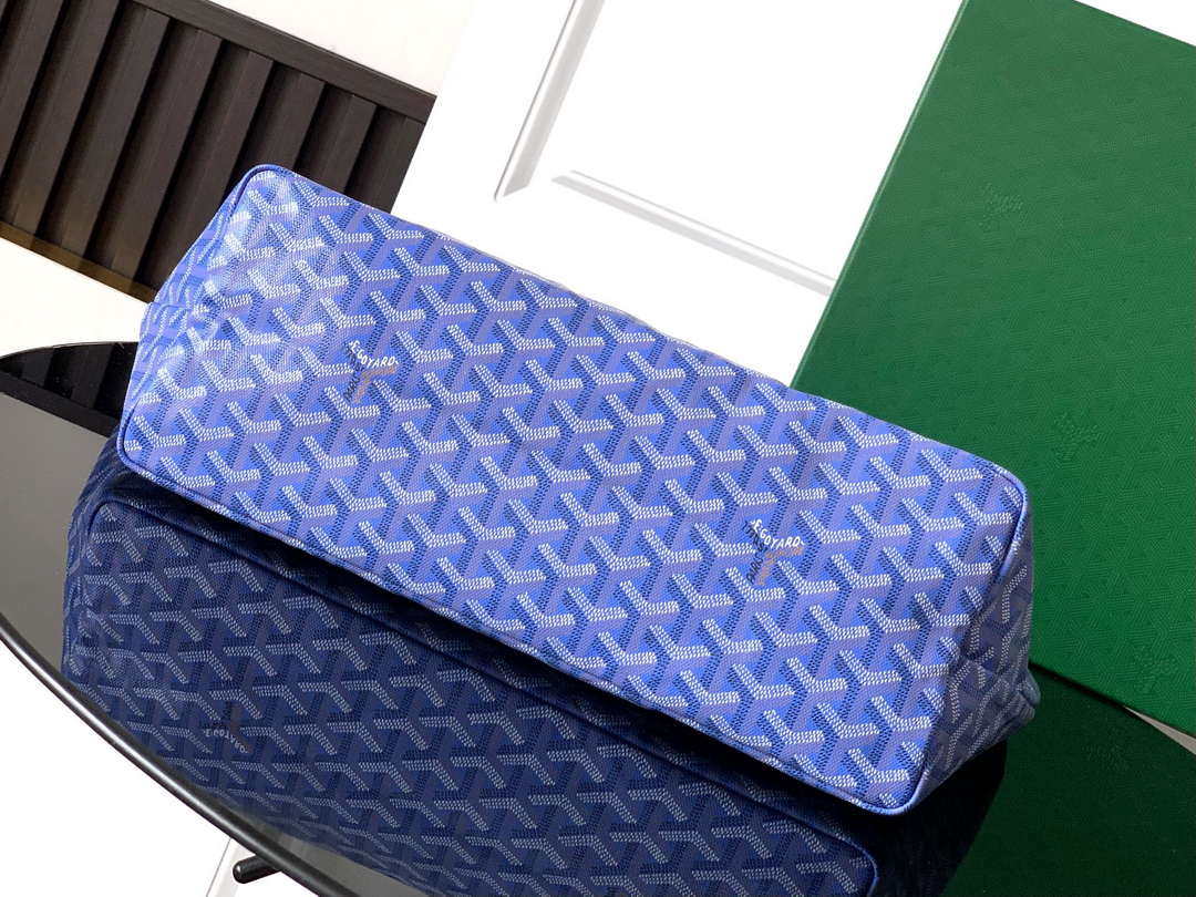 Goyard STLOUIPMLTY07CL07P Saint Louis PM Bag Blue