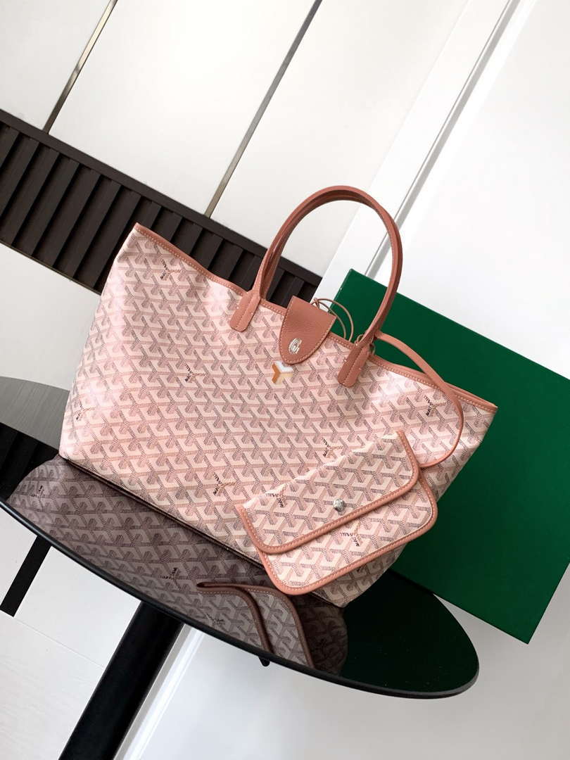 Goyard STLOUIPMLTY07CL07P Saint Louis PM Bag Pearly Pink