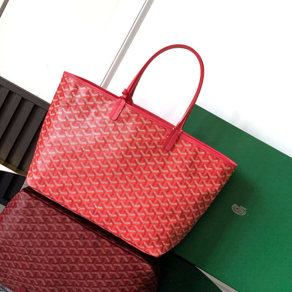 Goyard STLOUIPMLTY07CL07P Saint Louis PM Bag Red