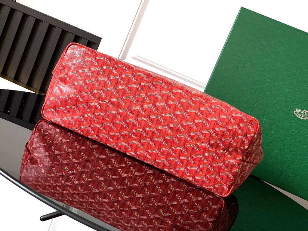 Goyard STLOUIPMLTY07CL07P Saint Louis PM Bag Red
