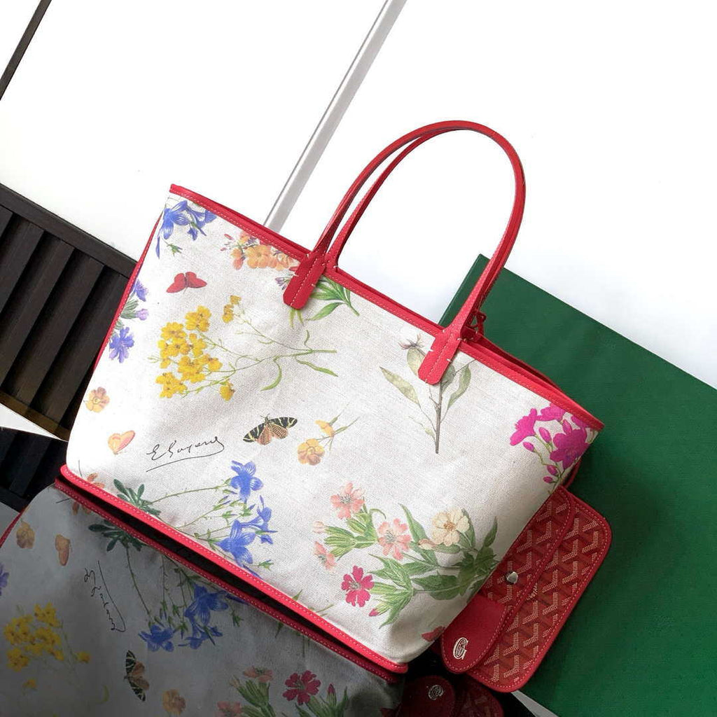 Goyard STLOUIPMLTY07CL07P Saint Louis PM Bag Red