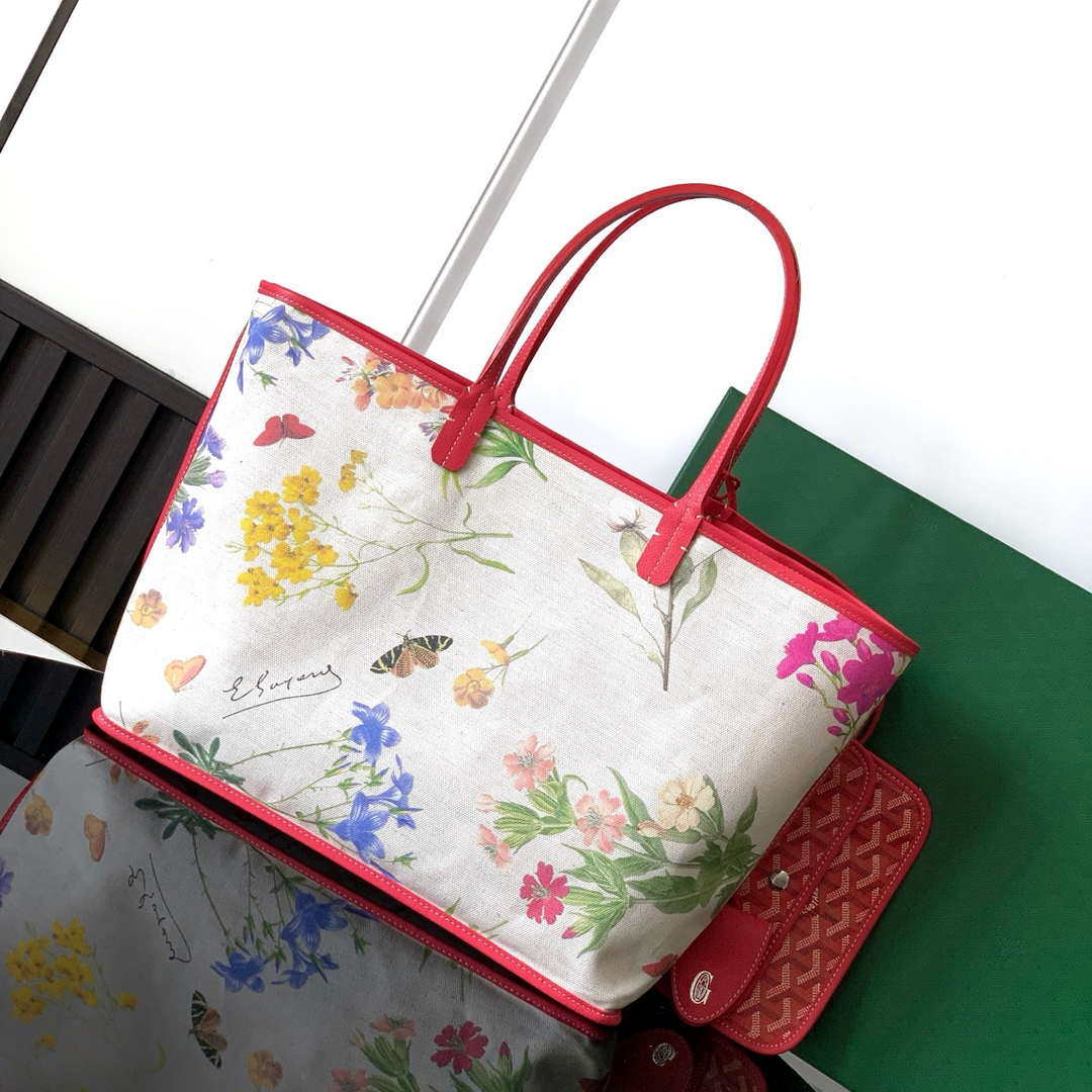 Goyard STLOUIPMLTY07CL07P Saint Louis PM Bag Red