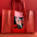 Goyard VILLETMMLTY08CL08X Villette Tote Bag MM Red - Default Title - View 1