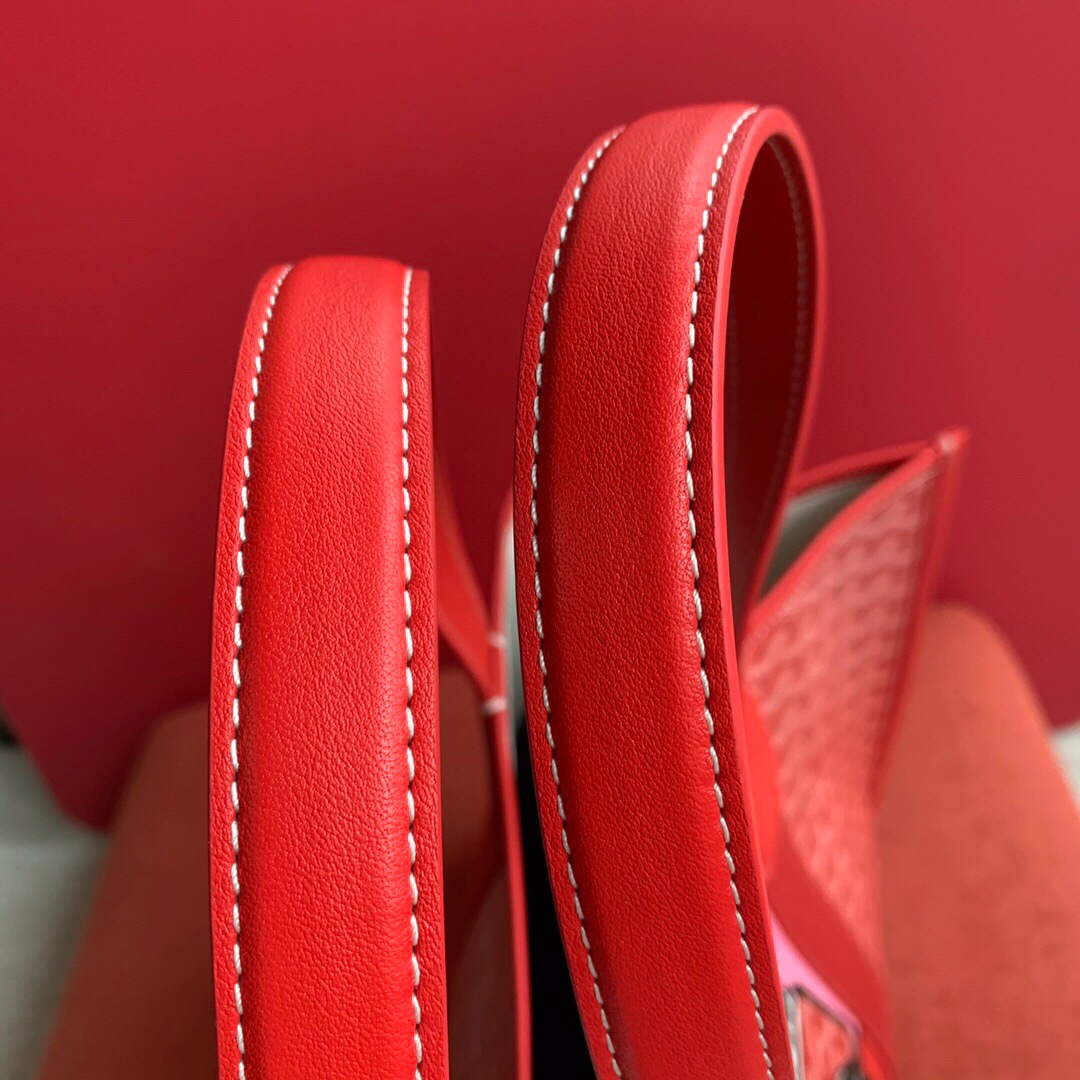 Goyard VILLETMMLTY08CL08X Villette Tote Bag MM Red - Default Title - View 6