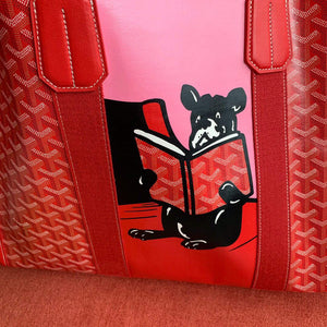 Goyard VILLETMMLTY08CL08X Villette Tote Bag MM Red - Default Title - View 7
