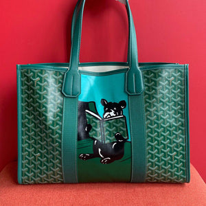Goyard VILLETMMLTY08CL08X Villette Tote Bag MM Green - Default Title - View 1