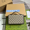Gucci 336298 GG Travel Document Package Brown - Default Title - View 1