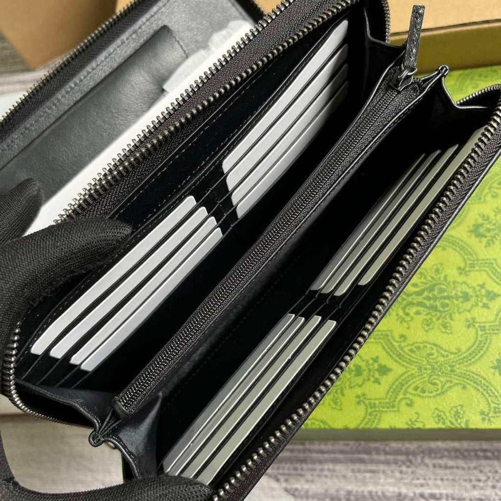 Gucci 336298 Travel Document Package Black