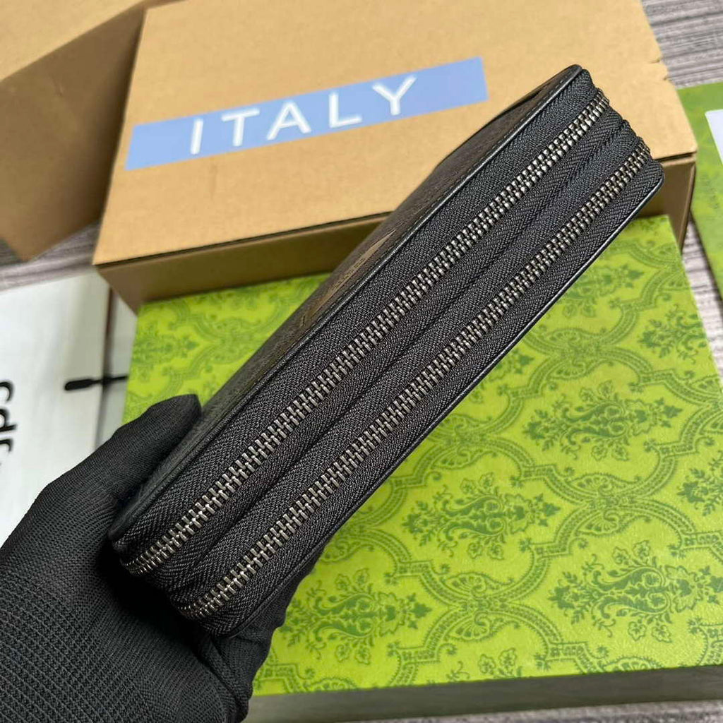 Gucci 358933 GG Travel Document Package Black