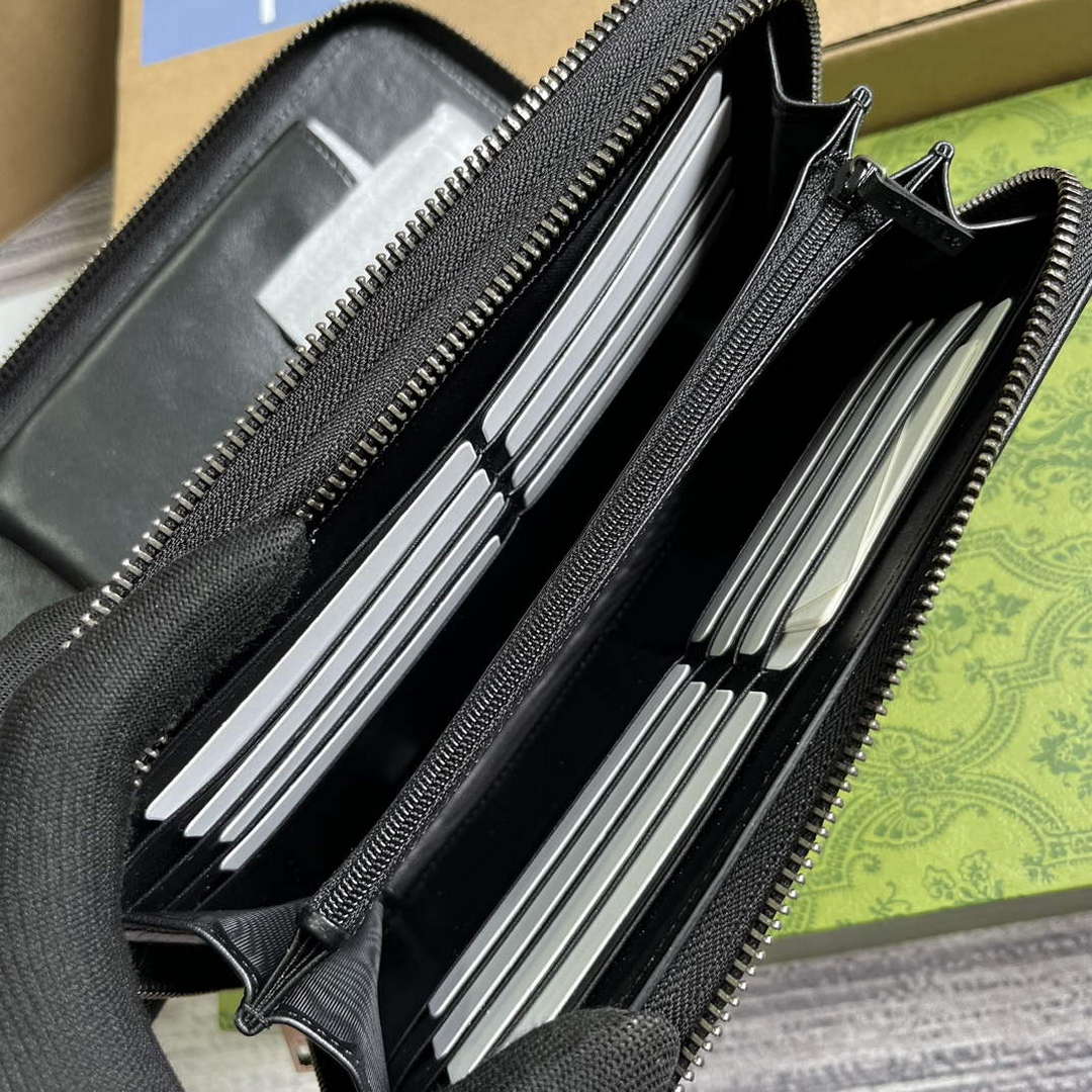 Gucci 358933 GG Travel Document Package Black