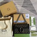 Gucci 400249 Dionysus Small GG Shoulder Bag Beige Blue - Default Title - View 1