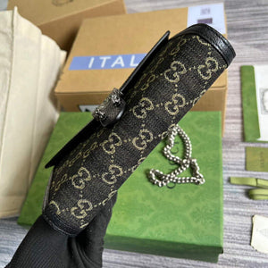 Gucci 401231 Dionysus GG Mini Chain Bag Black - Default Title - View 5