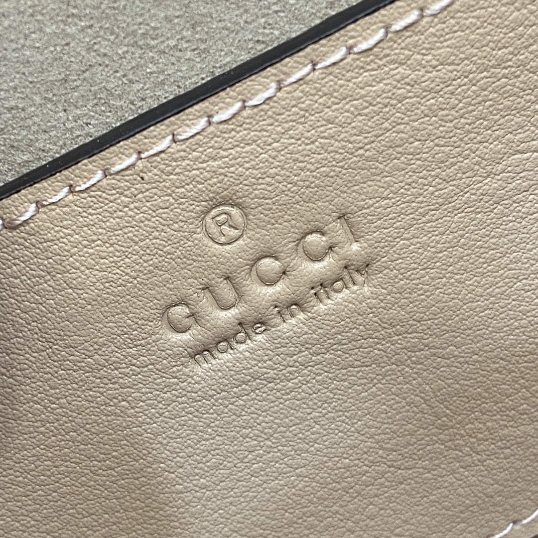 Gucci 409487 Padlock Small Shoulder Bag Pink