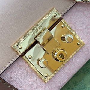 Gucci 409487 Padlock Small Shoulder Bag Pink - Default Title - View 6
