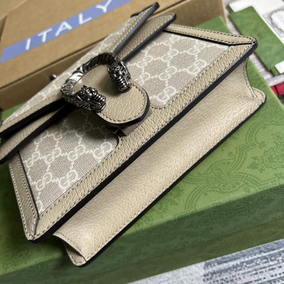 Gucci 421970 Dionysus GG mini bag Oatmeal