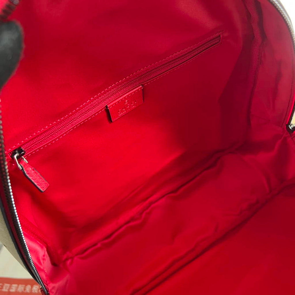 Gucci 433578 Children's Fairy Print Backpack Red