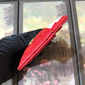 Gucci 443127 GG Marmont Card Case Red - Default Title - View 4