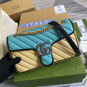 Gucci 443497 Online Exclusive GG Marmont Small Bag - Default Title - View 5