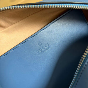 Gucci 447632 GG Marmont Matelass¨¦ Shoulder Bag Blue - Default Title - View 9