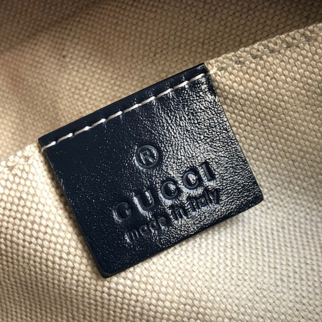 Gucci 447632 GG Marmont Multicolour Small Shoulder Bag Blue