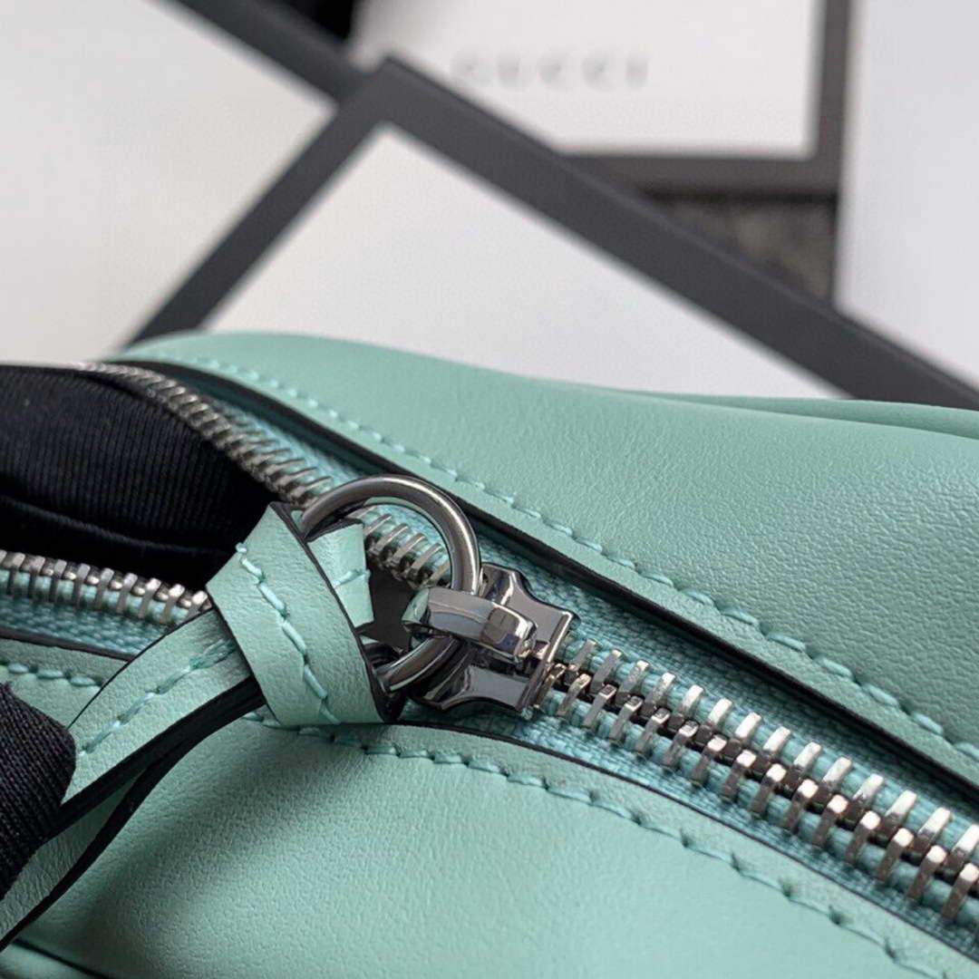 Gucci 448065 GG Marmont Matelass¨¦ Mini Bag Light Green - luxibagsmall