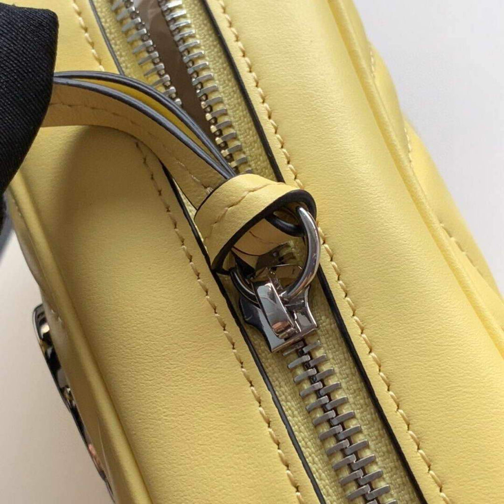 Gucci 448065 GG Marmont Matelass¨¦ Mini Bag Yellow - luxibagsmall