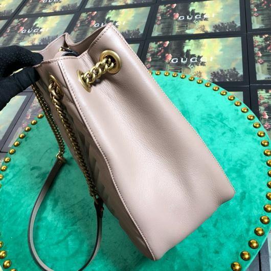 Gucci 453569 GG Marmont Matelass¨¦ Shoulder Bag Light Pink - luxibagsmall