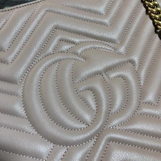 Gucci 453569 GG Marmont Matelass¨¦ Shoulder Bag Light Pink - luxibagsmall