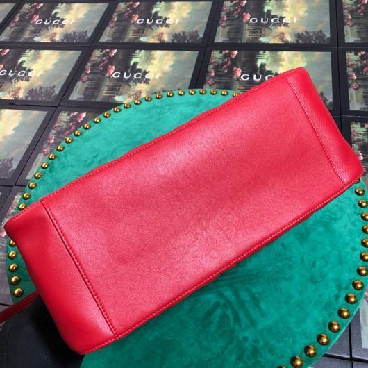 Gucci 453569 GG Marmont Matelass¨¦ Shoulder Bag Red - luxibagsmall