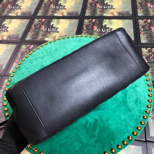 Gucci 453569 GG Marmont Matelass¨¦ Shoulder Bag Black - luxibagsmall