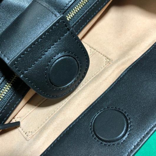 Gucci 453569 GG Marmont Matelass¨¦ Shoulder Bag Black - luxibagsmall
