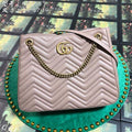 Gucci 453569 GG Marmont Matelass¨¦ Shoulder Bag Light Pink - luxibagsmall
