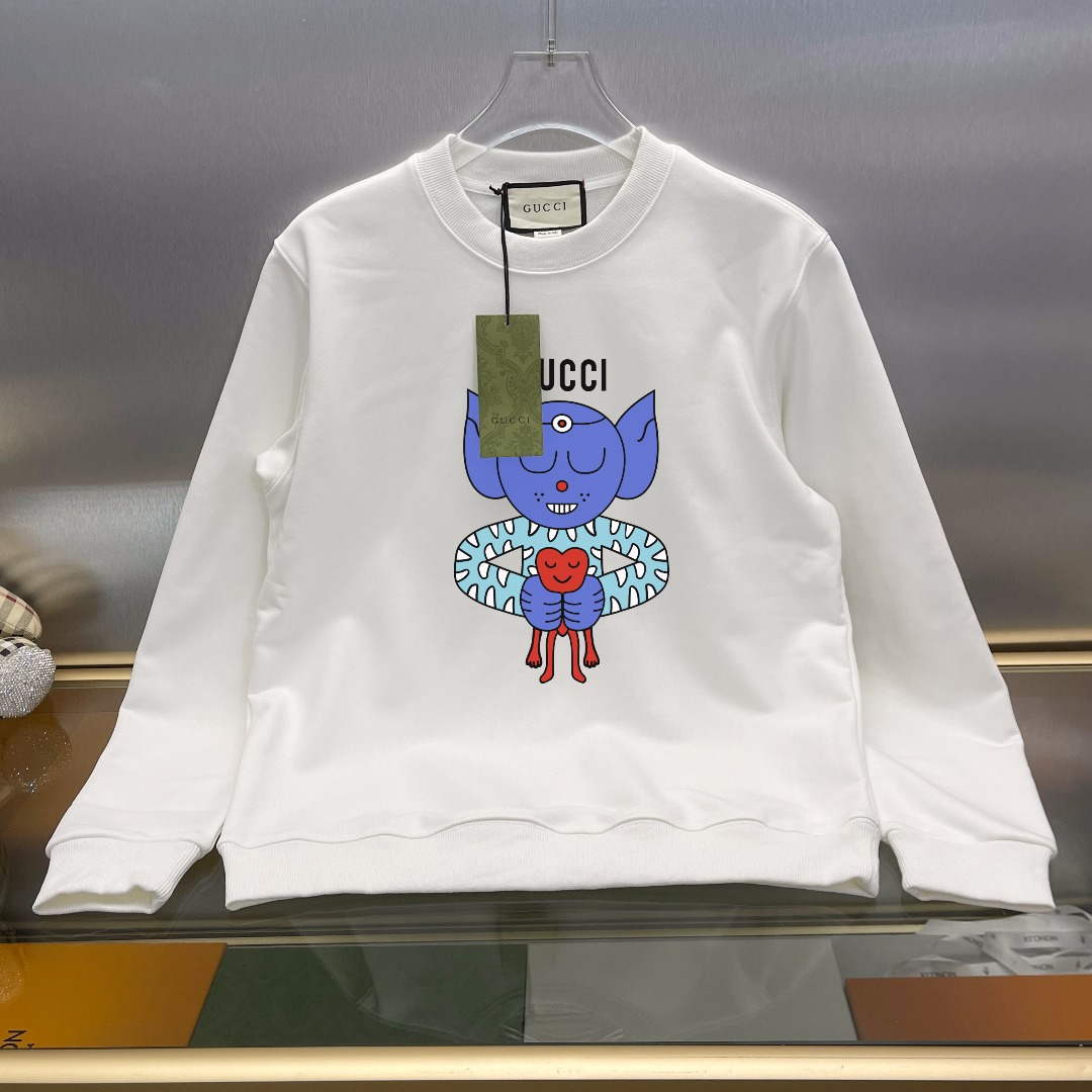Gucci 454569 Men's Women's Hoodie Designer Sweatshirt G61015