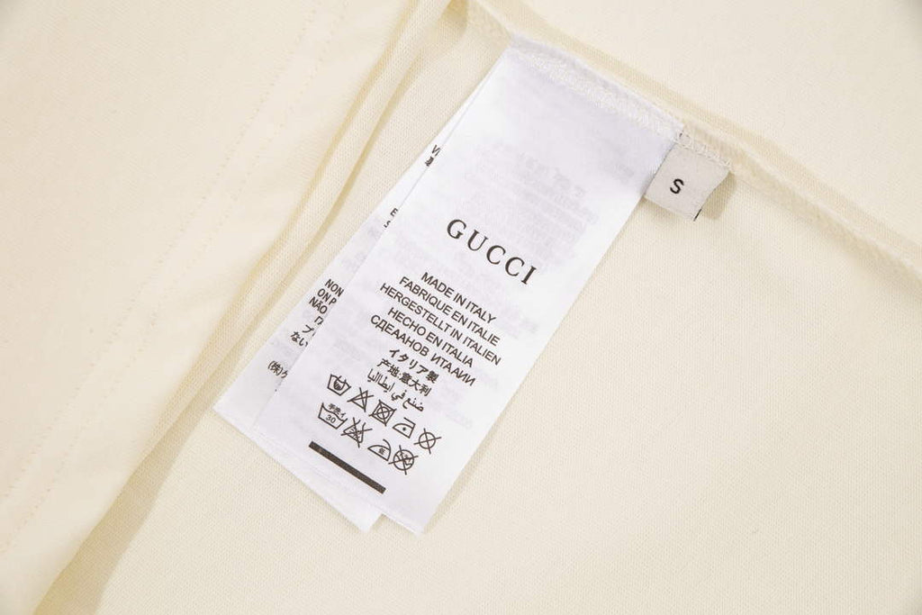 Gucci 457095 Logo print cotton jersey Men Women's T-shirt G38688