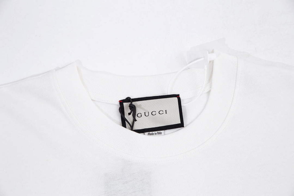 Gucci 457095 Logo print cotton jersey Men Women's T-shirt G38690